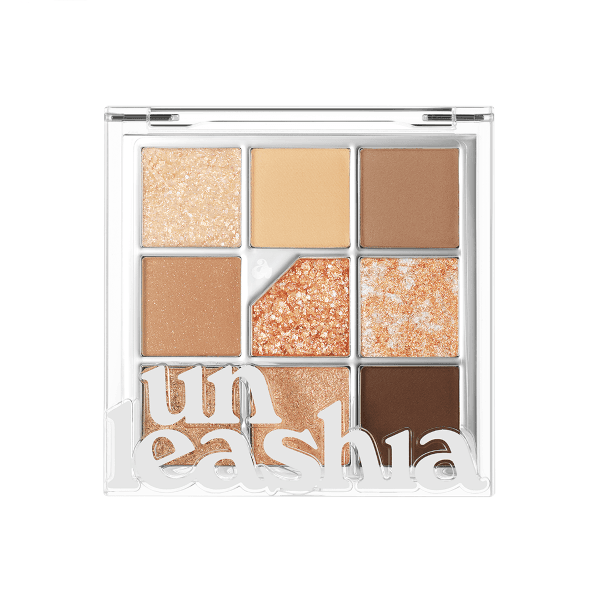 Unleashia - Glitterpedia Eye Palette - 6.2g - No2 All of Brown