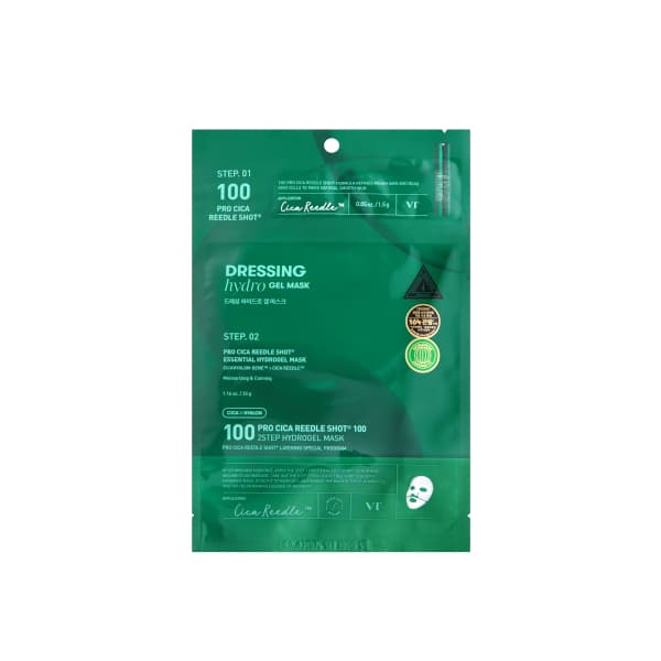 VT - 100 2Step Hydrogel Mask - 1pc - 100 Pro Cica Reedle Shot