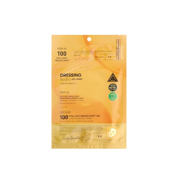 VT - 100 2Step Hydrogel Mask - 1pc - 100 Vita-Light Reedle Shot