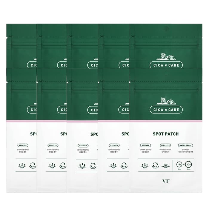 VT - Cica Care Spot Patch - 1pack(48patches) (10ea) Set