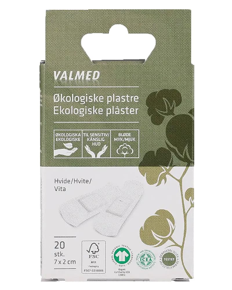 Valmed Økologiske Plastre 20 stk.