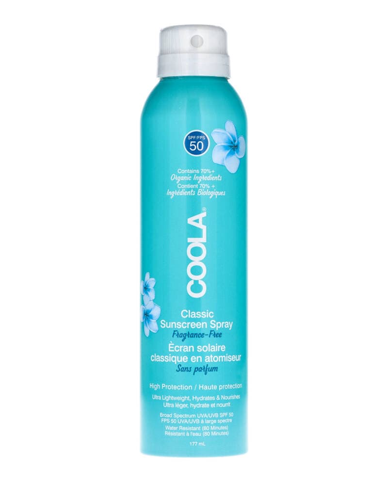 COOLA Classic Sunscreen Spray Fragrance Free SPF 50 177 ml