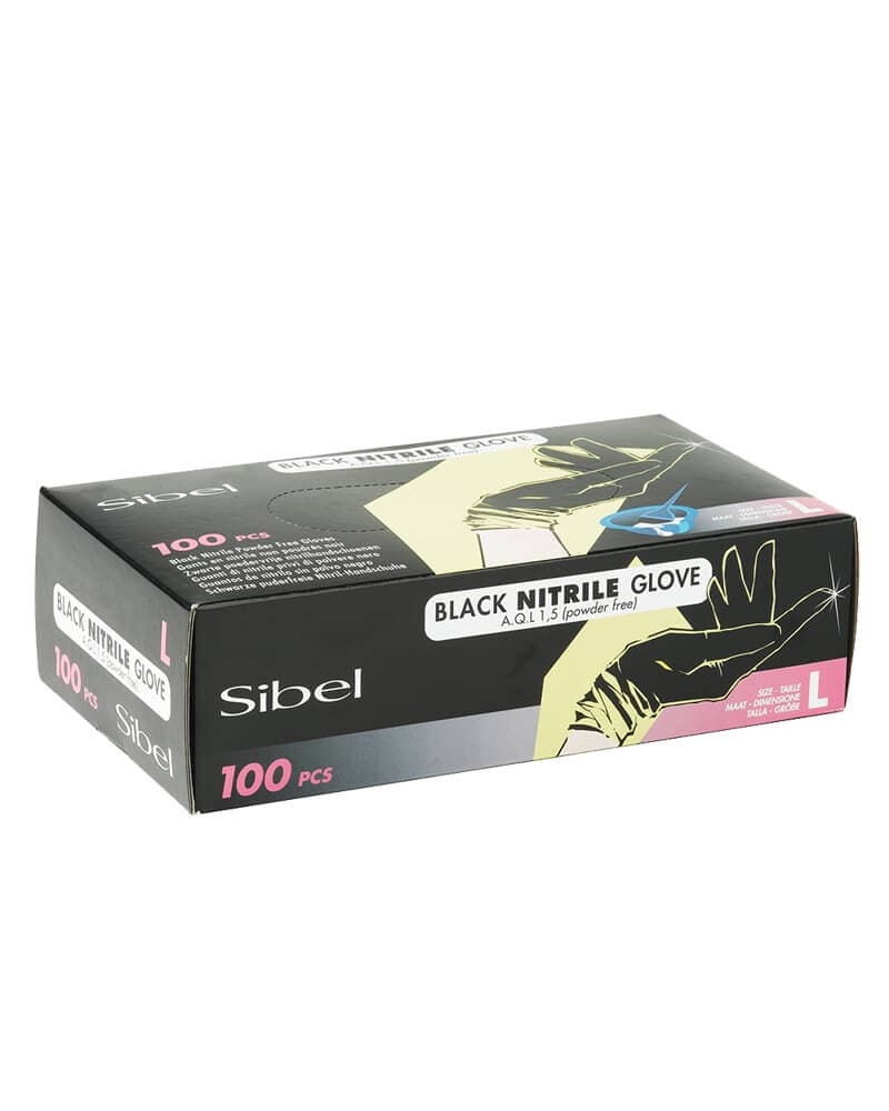 Sibel Nitril Handsker Large Ref. P000037 100 stk.