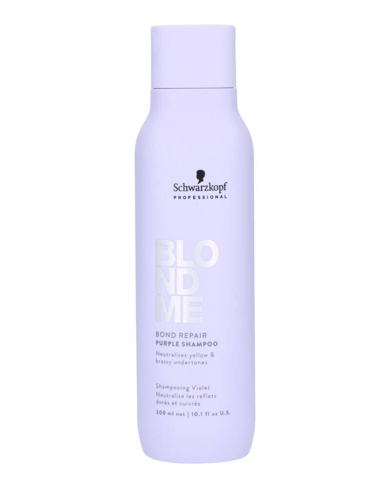 Schwarzkopf BLONDME Bond Repair Purple Shampoo 300 ml