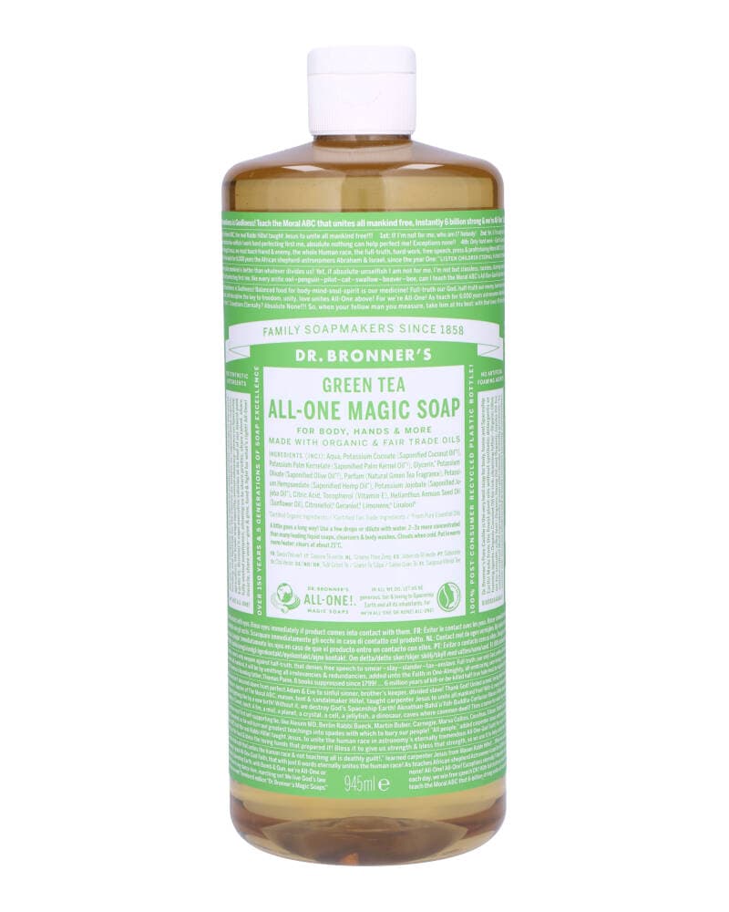 Dr. Bronner"'s Pure-Castile Soap Green Tea 945 ml