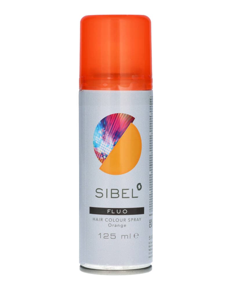 Sibel Fluo Hair Colour Spray Orange - Art P001148 125 ml