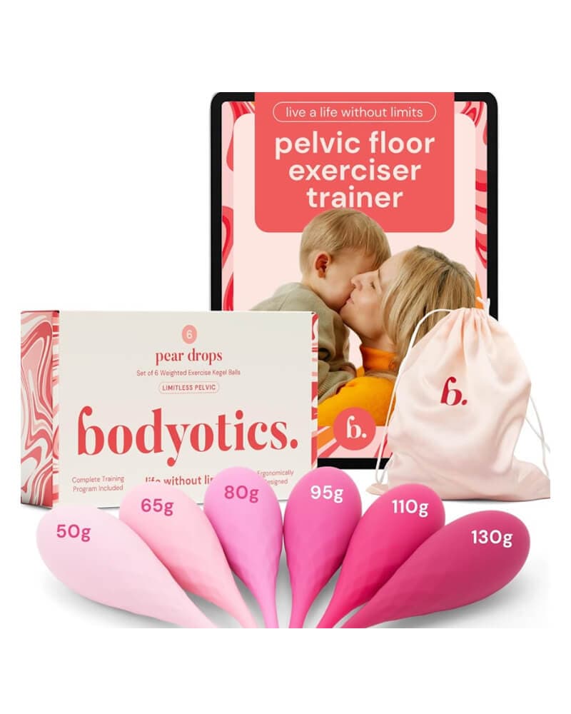 Bodyotics Kegel Balls – Pelvic Wellness Weights (6pcs)