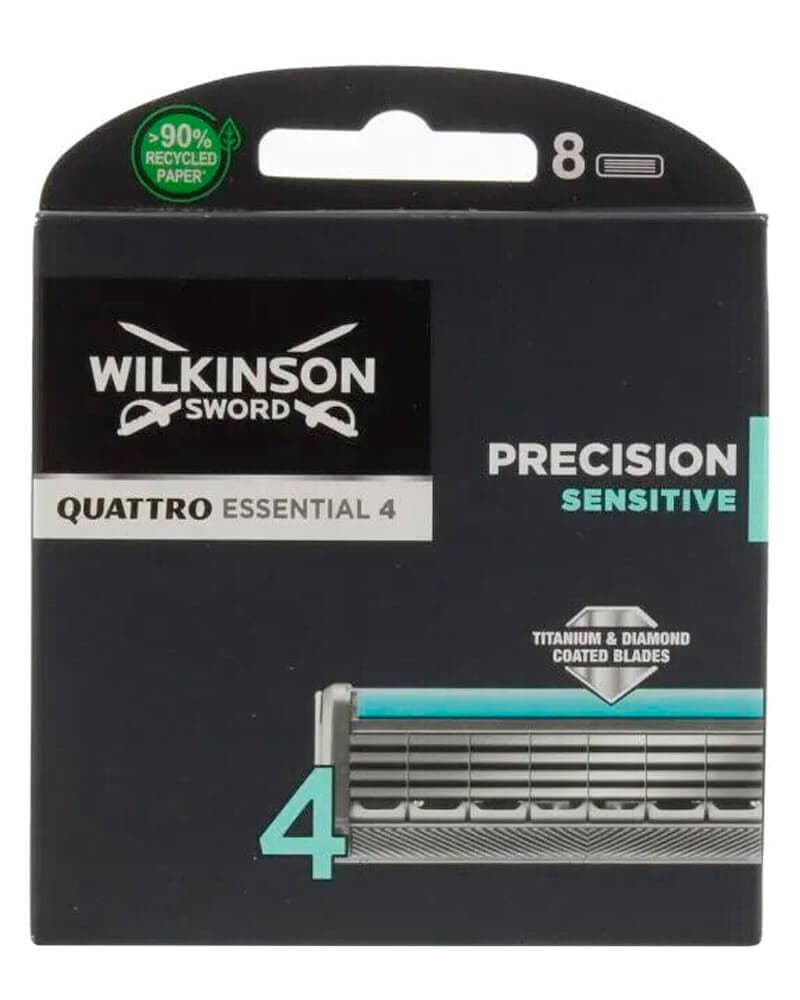 Wilkinson Sword - Quattro Titanium Sensitive 8 stk.