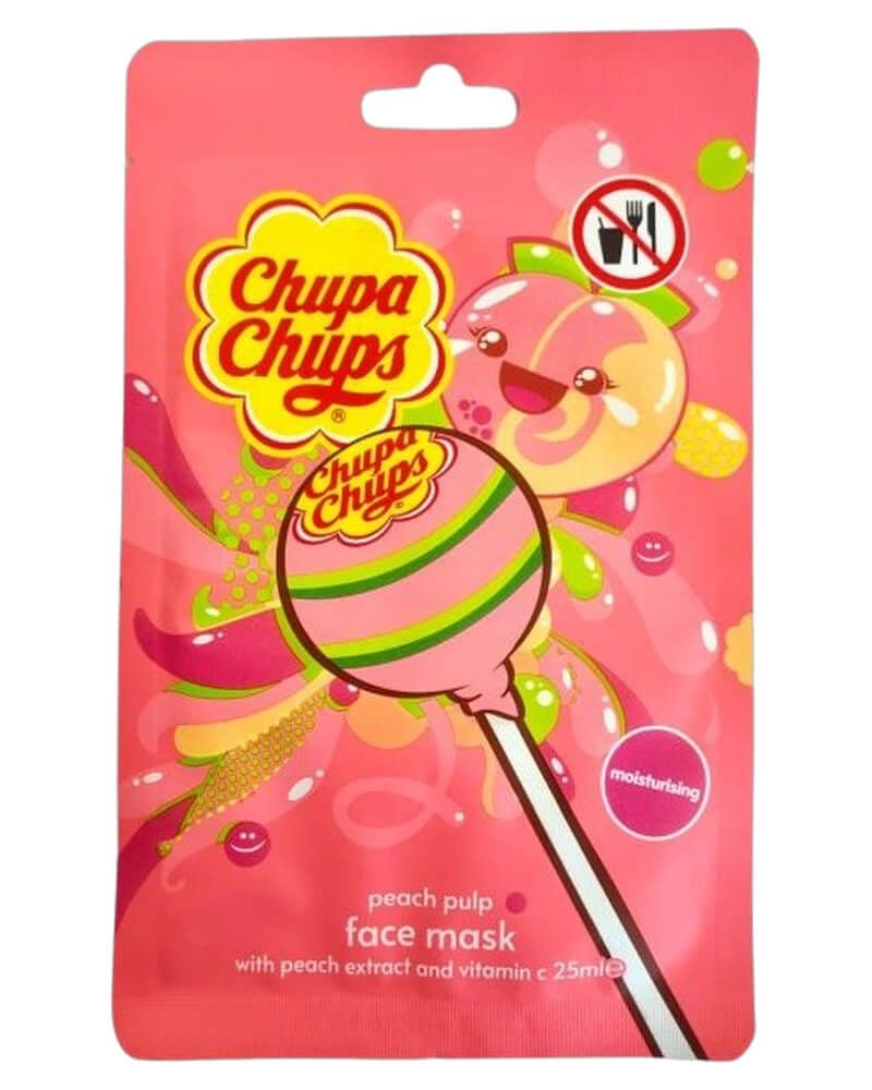 Chupa Chups Face Mask Peach 25 ml 12 stk.