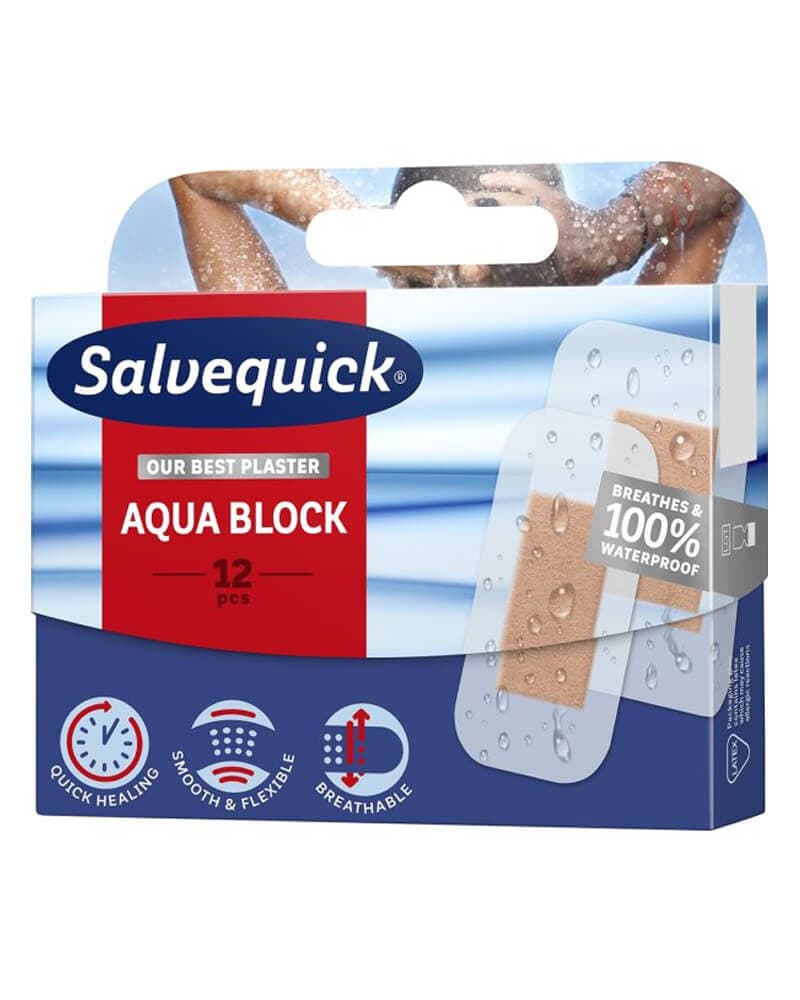 Salvequick Vandfast Plaster 12 stk.