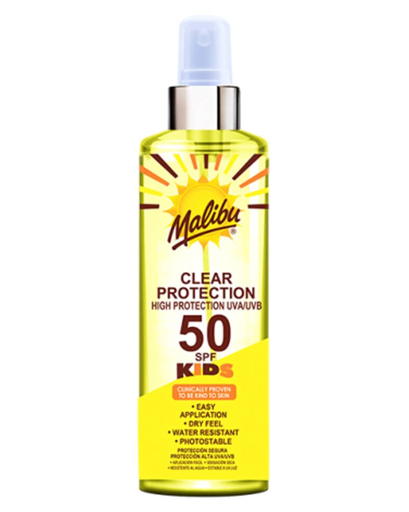 Malibu Kids Clear Protection Sun Spray SPF 50 (F) 250 ml