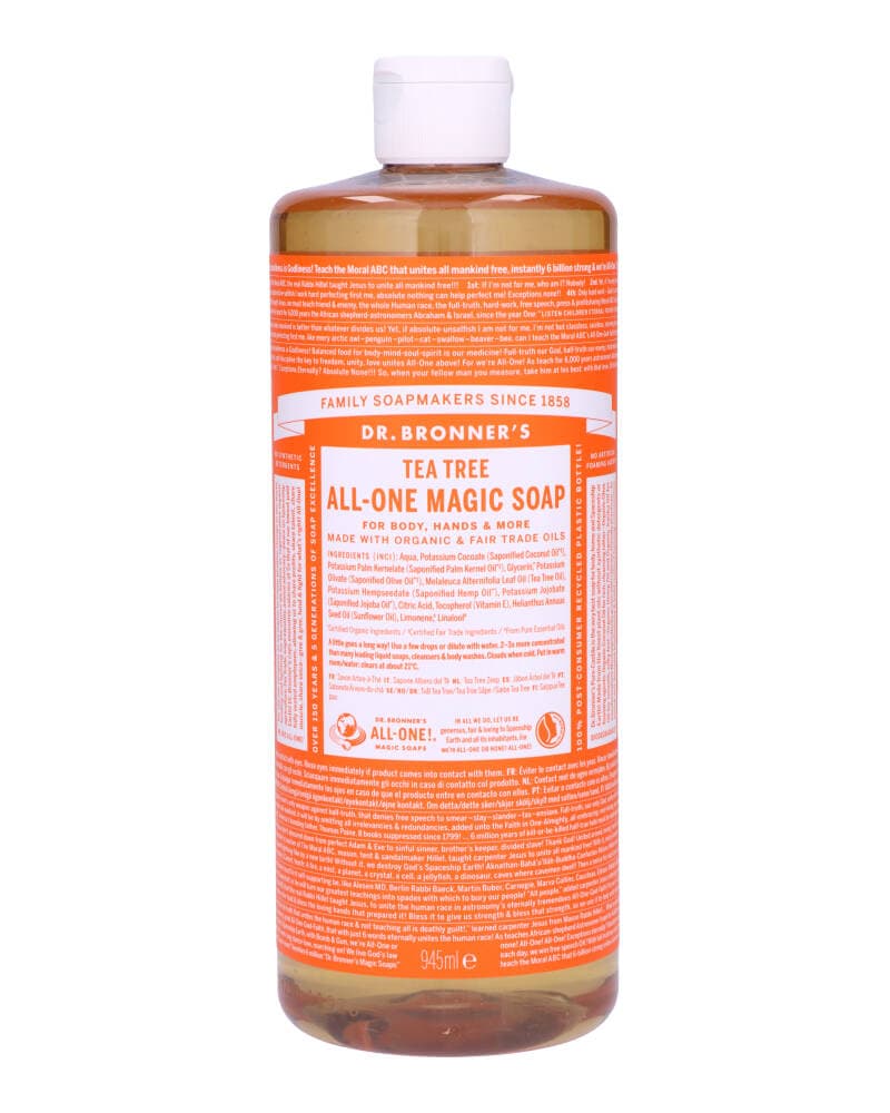 Dr. Bronner"'s Pure-Castile Soap Tea Tree 945 ml