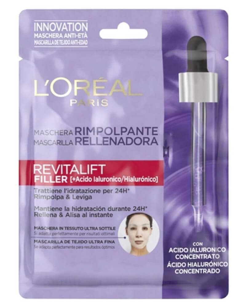 Loreal ing Plumping Sheet Mask Revitalift Filler 30 g