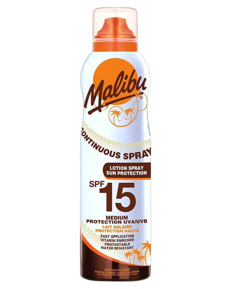 Malibu Continuous Sun Lotion Spray SPF 15 175 ml