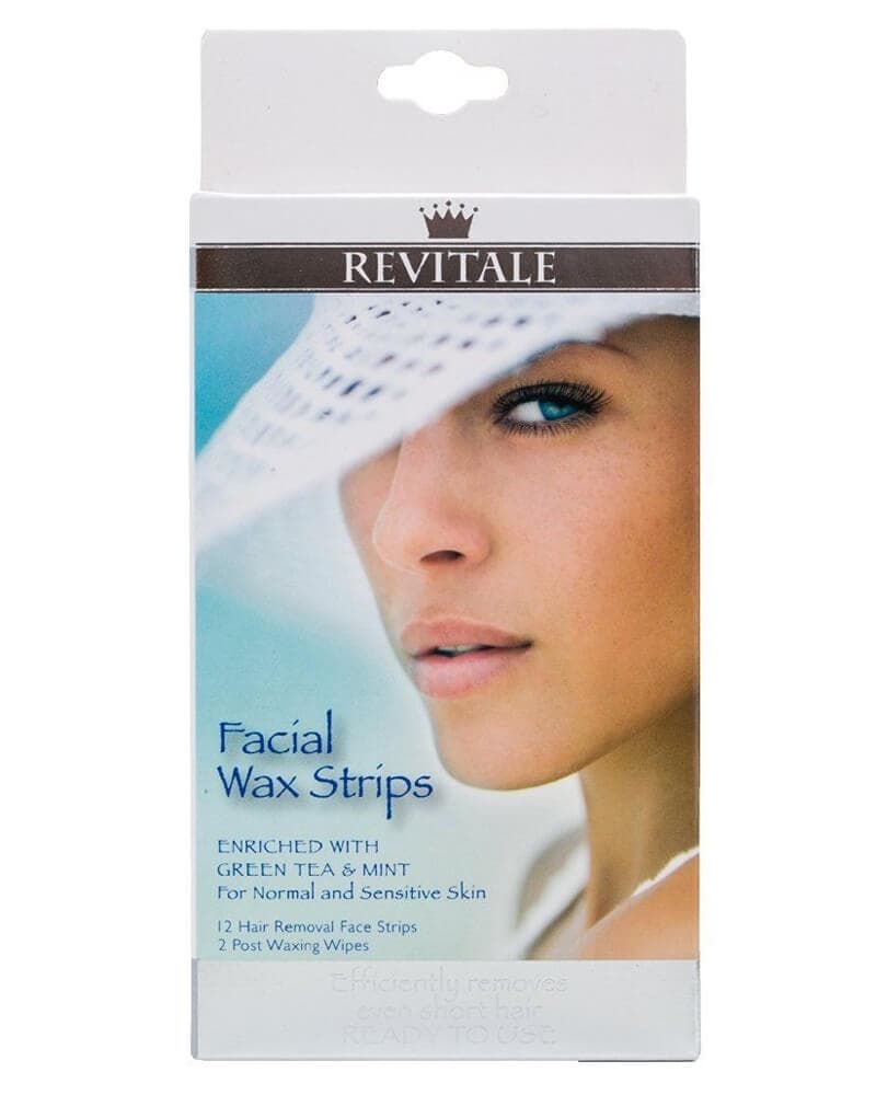 Revitale Facial Wax Strips 12 stk.