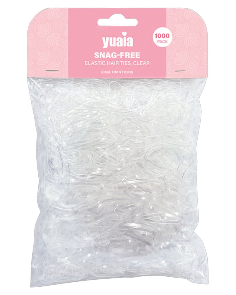 Yuaia Snag-free Elastic Hair Ties Clear 1000 stk.