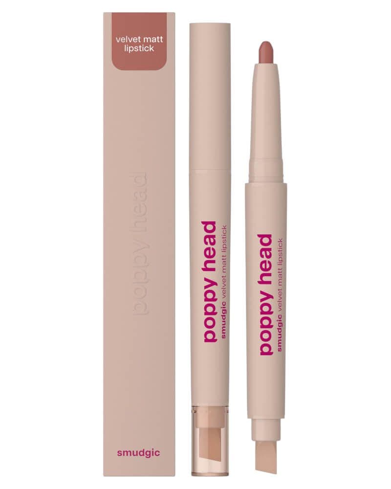 Poppy Head Smudgic Velvet Matte Lipstick Crayon 03 Dusky Allure 0 g