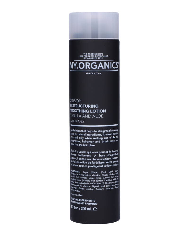 My.Organics The Organic Restructuring Lotion Vanilla And Aloe 200 ml
