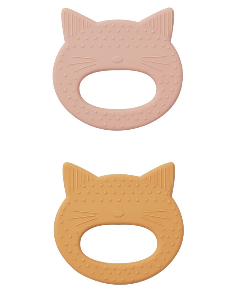 Liewood Geo Bidering 2-pak Cat Rose / Yellow Mellow 2 stk.