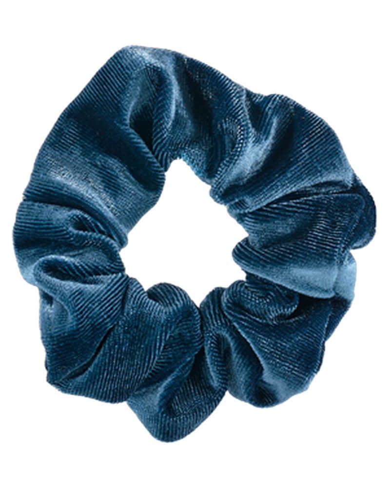 Yuaia Haircare Velour Scrunchies Blue