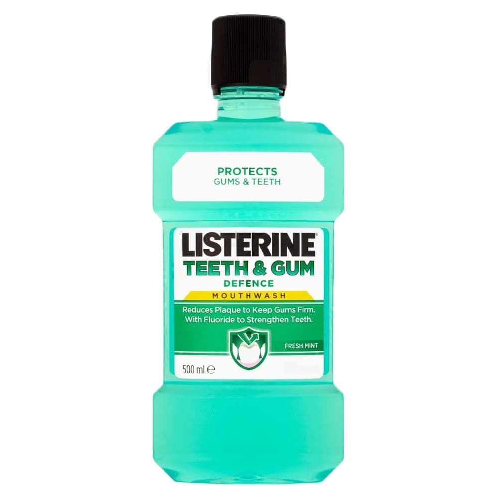 Listerine Teeth & Gum Defence Mouthwash 500 ml