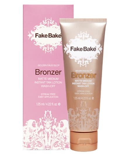 Fake Bake Bronzer Matte Medium Instant Tan Lotion Wash-Off 125 ml