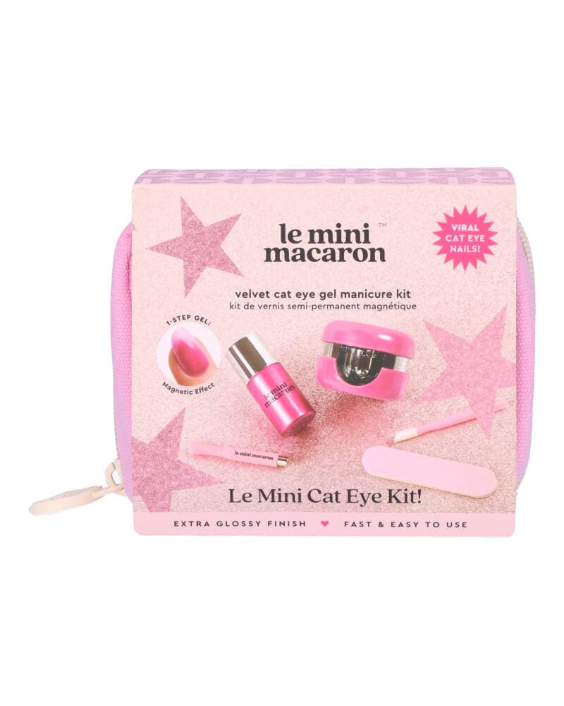 Le Mini Macaron Velvet Cat Eye Get Manicure Kit 130 g