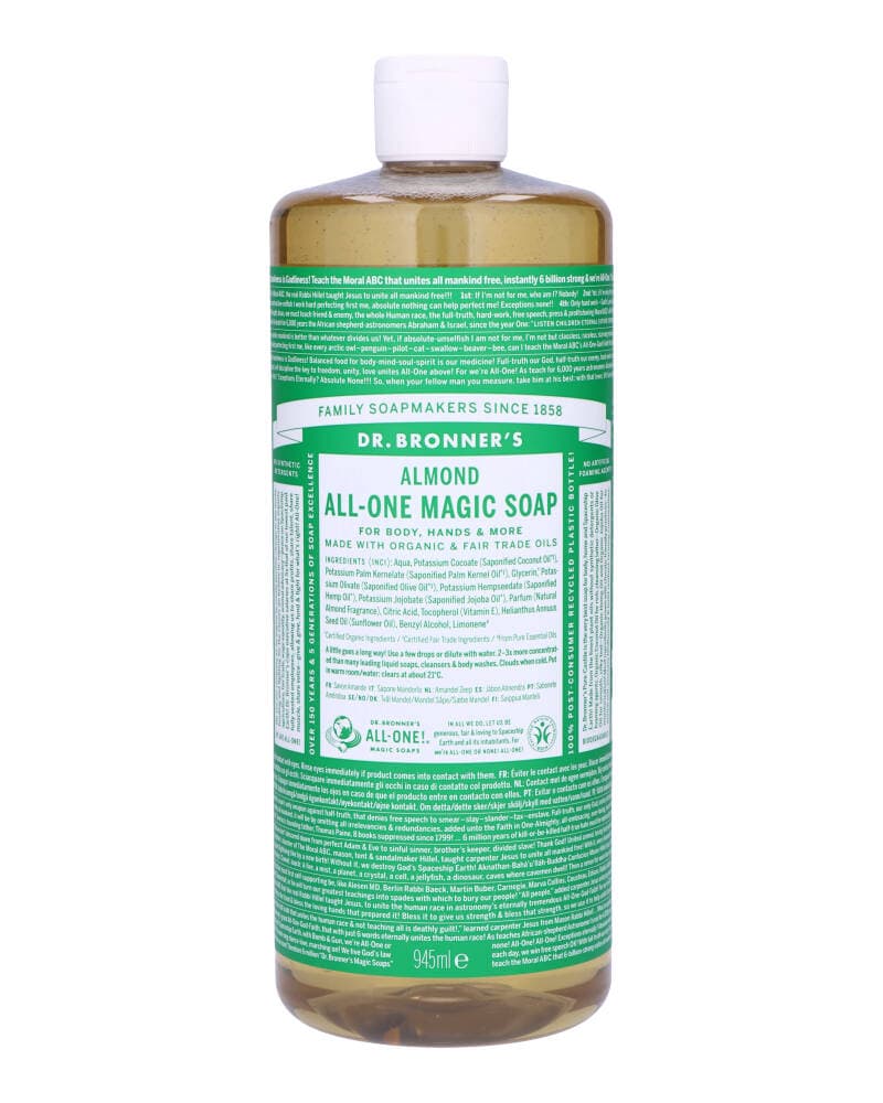 Dr. Bronner"'s Pure-Castile Soap Almond 945 ml