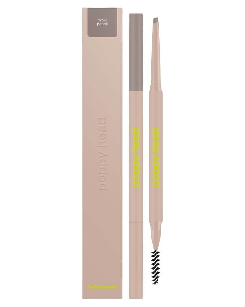 Poppy Head Browsome Brow Pencil 02 - Neutral Brown 0 g