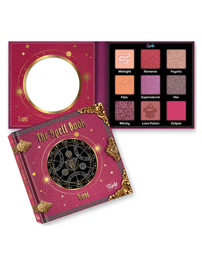 Rude Cosmetics The Spell Book Lust Eyeshadow Palette (U) 10 g