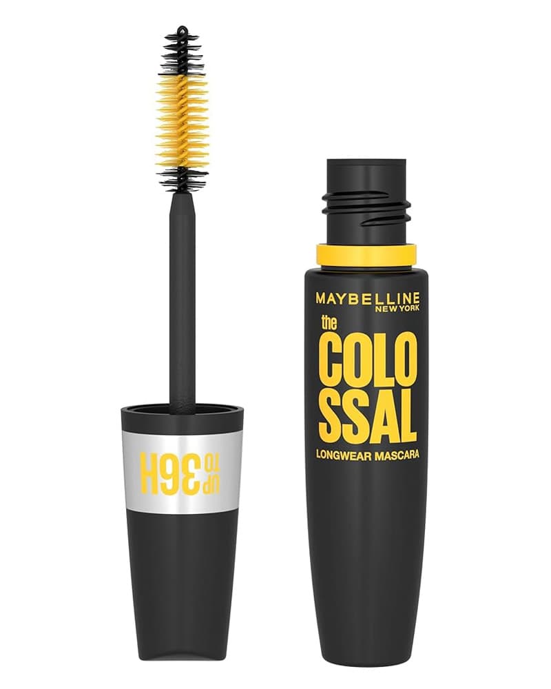 Maybelline The Colossal Longwear Waterproof Mascara 01 Black 10 ml