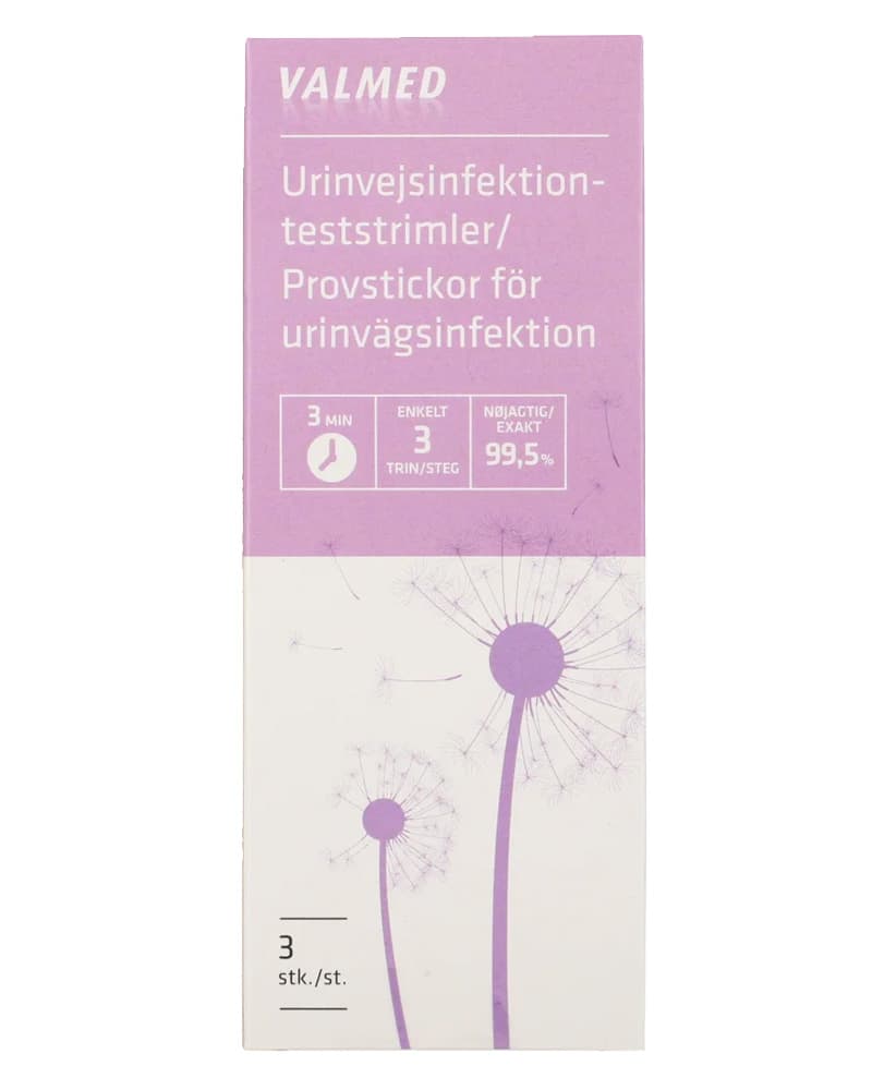 Valmed Urinvejsinfektionstest 3 stk.