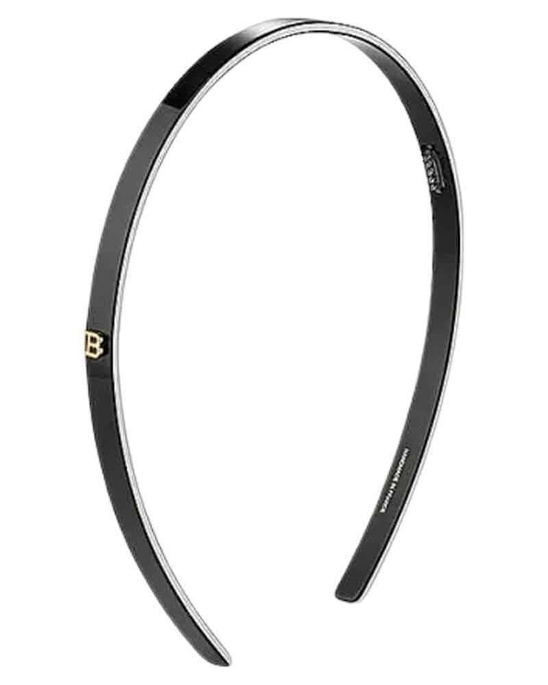 Balmain Hair Couture Cellulose Acetate Headband Black/White