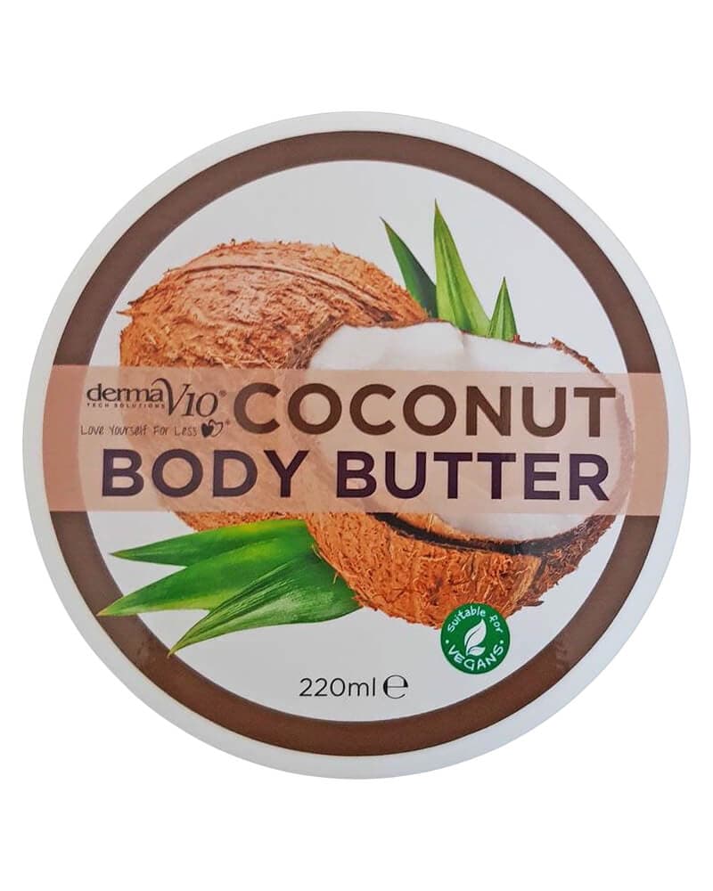 Dermav10 Coconut Body Butter 220 ml