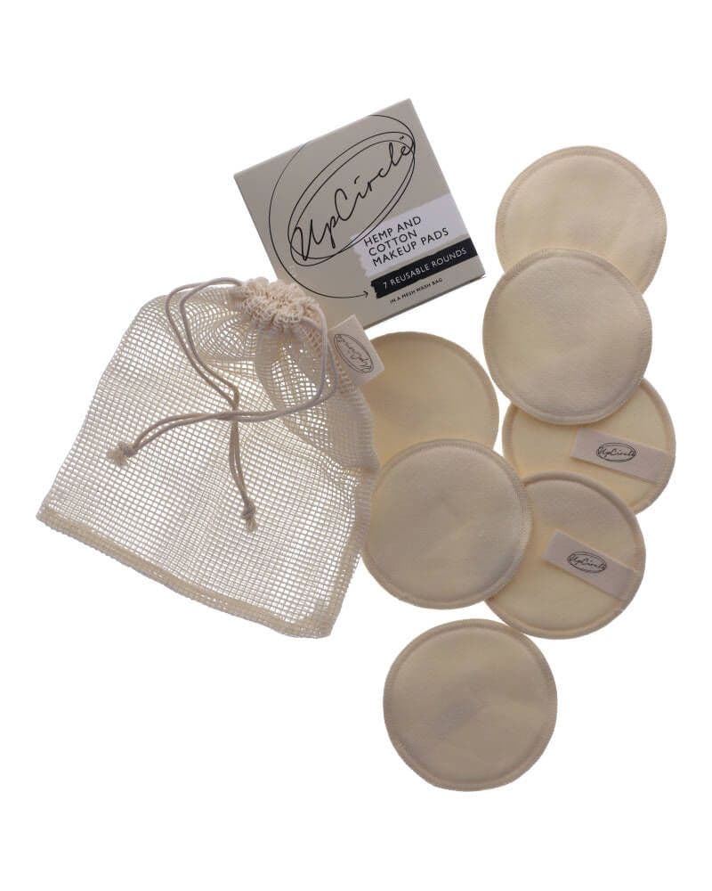 Upcircle Reusable Hemp And Cotton Makeup Pads 7 stk.