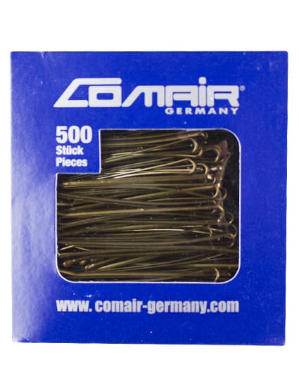 Comair Hårnåle Glat ""Klassik 6cm"" - Brun 754610 500 stk.