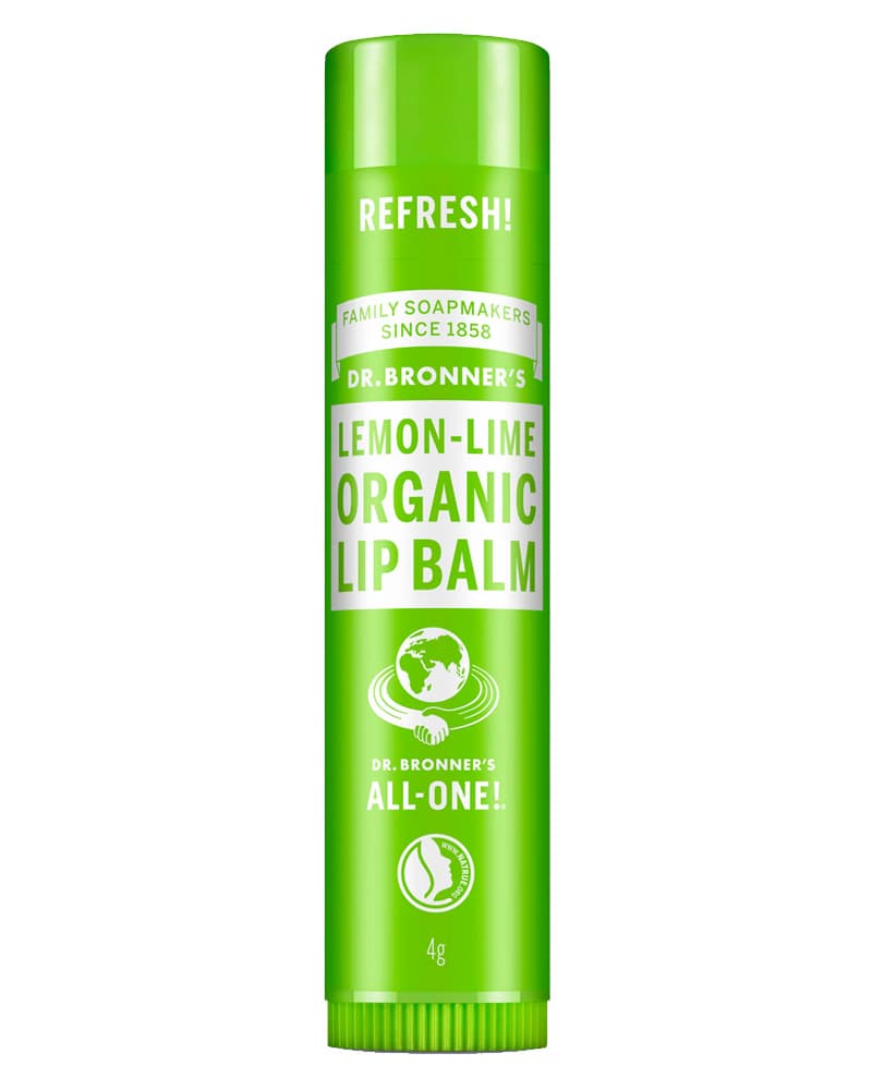 Dr. Bronner"'s Organic Lip Balm Lemon-Lime 4 g