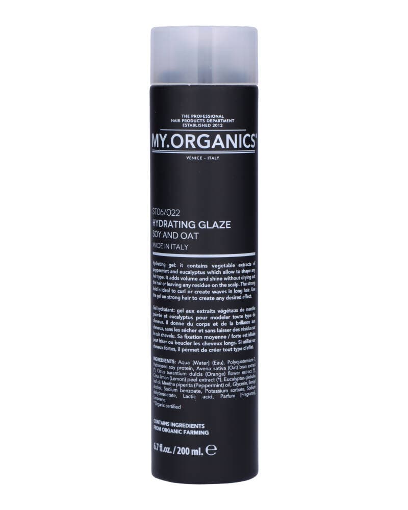 My.Organics The Organic Hydrating Glaze Soy And Oat 200 ml