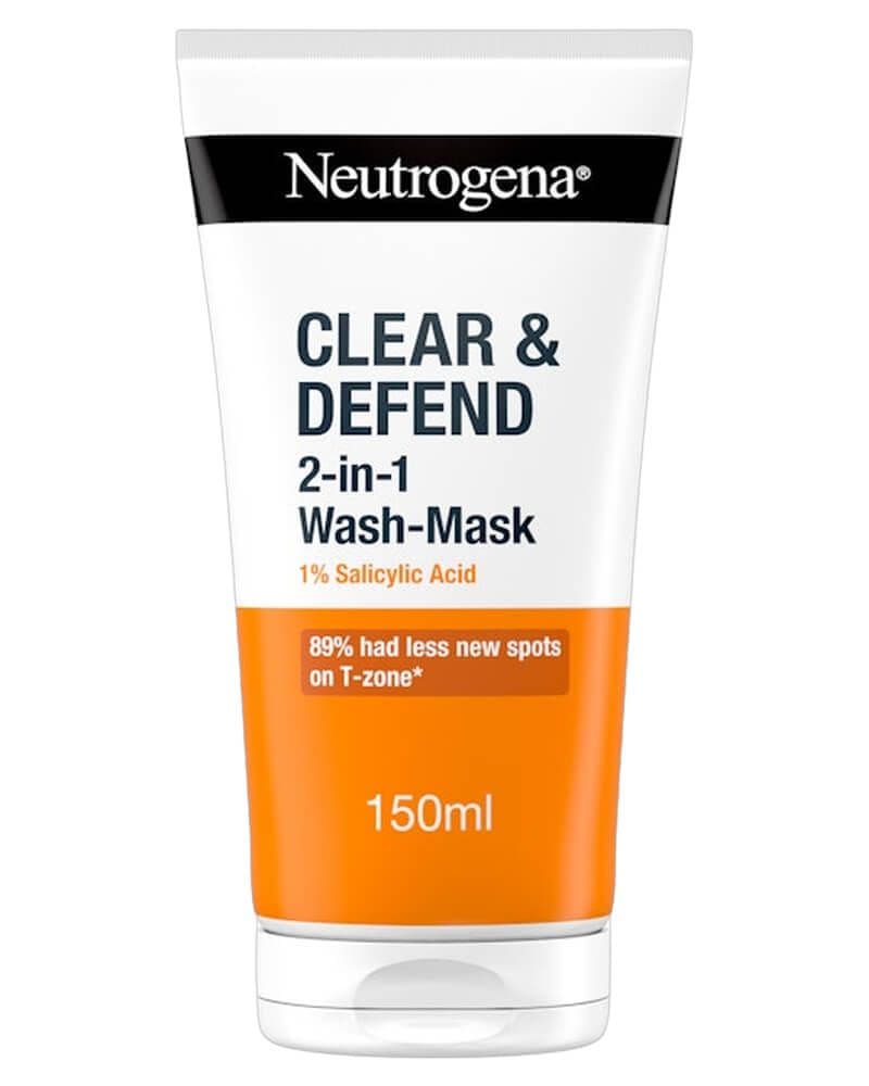 Neutrogena Clear & Defend 1% Salicylic Acid 2-in-1 Wash-Mask 150 ml