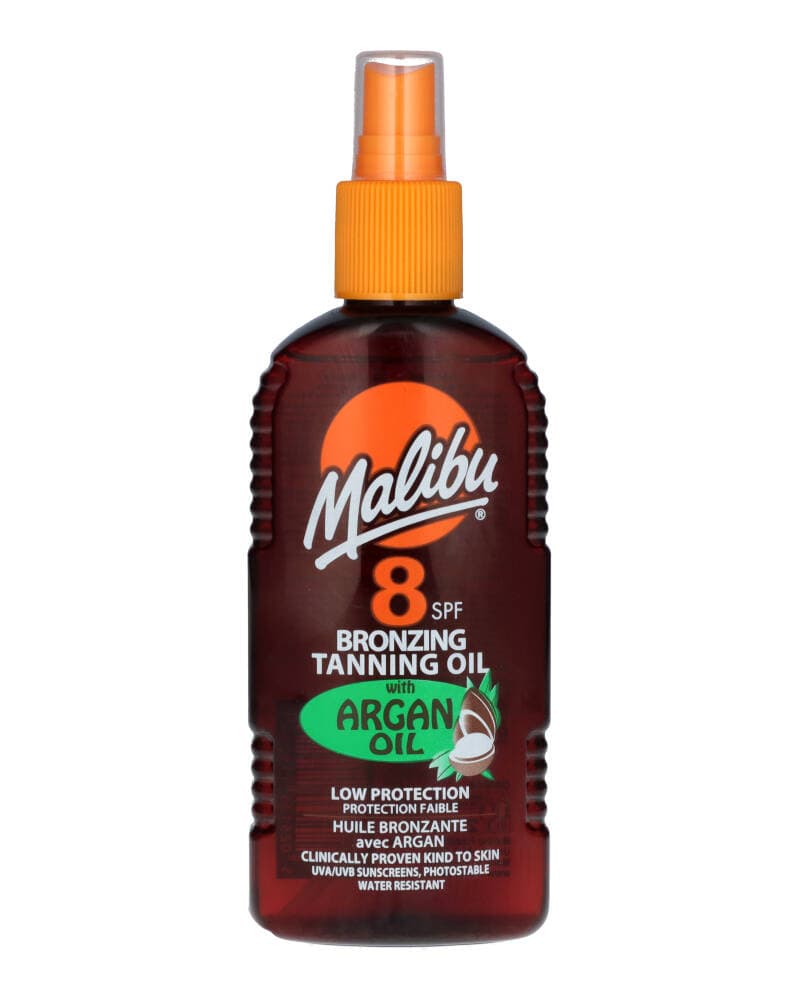 Malibu Bronzing Tanning Oil Argan Oil SPF 8 200 ml