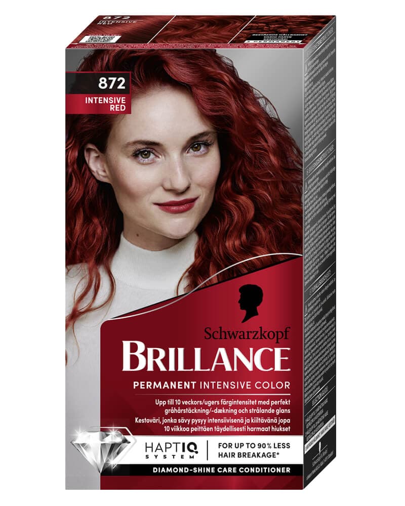 Schwarzkopf Brillance 872 Intense Red (U) 160 ml