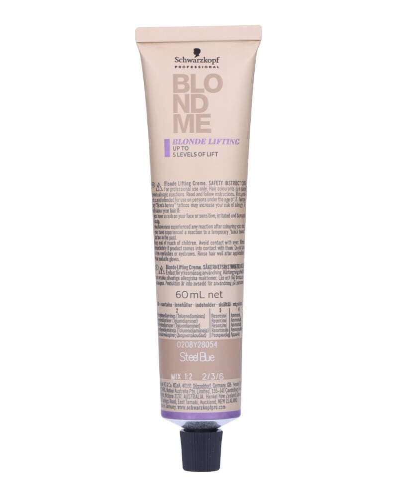 Schwarzkopf Blond Me Blonde Lifting - L - Steel Blue (U) 60 ml