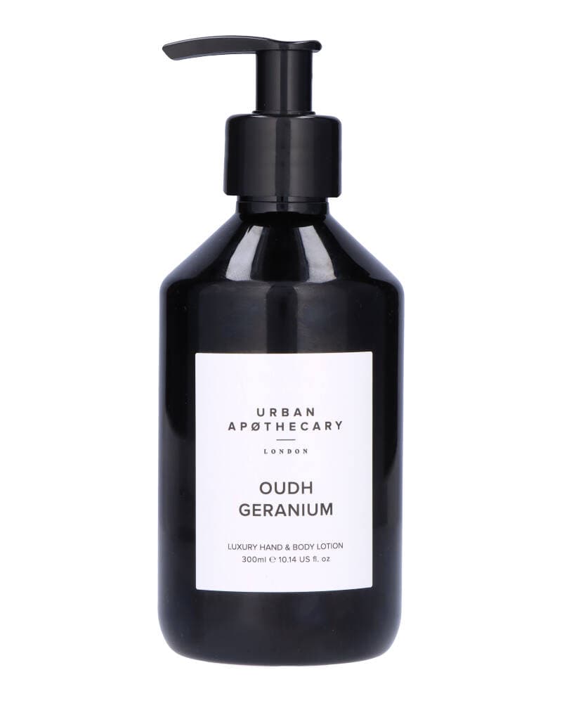 Urban Apothecary Oudh Geranium Luxury Hand & Body Lotion 300 ml