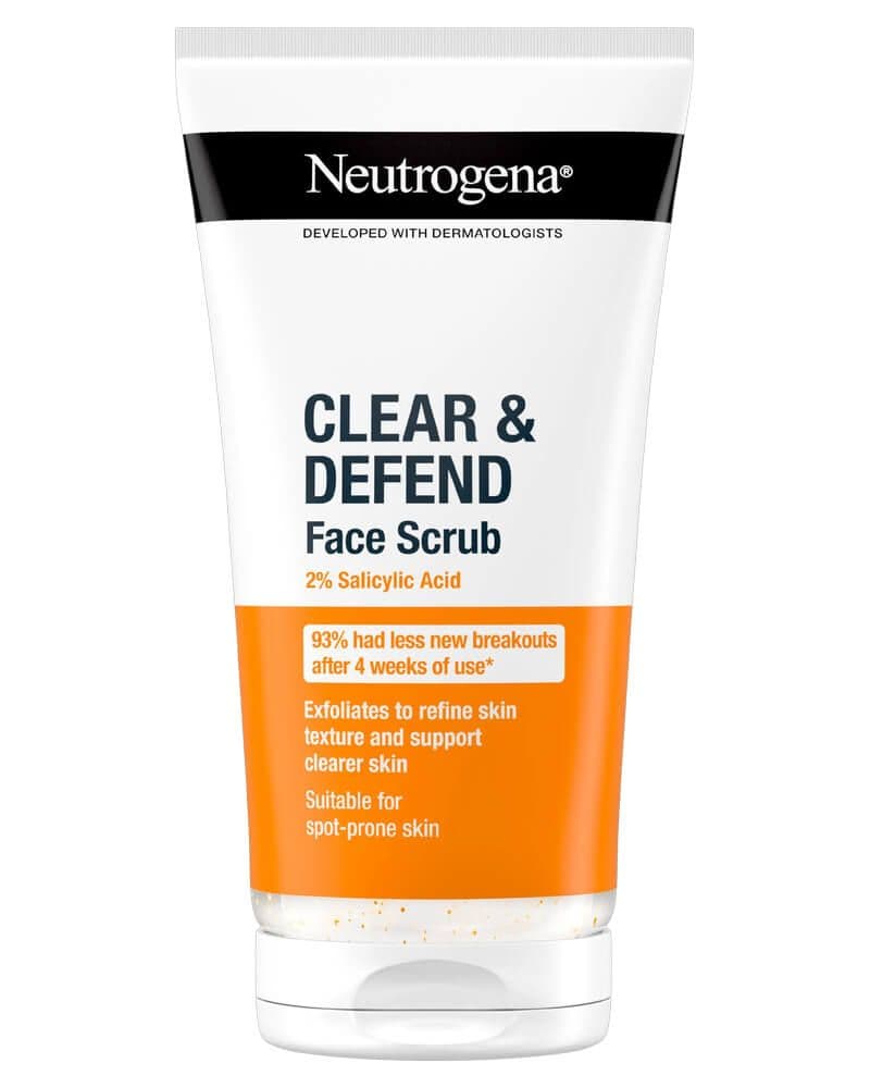 Neutrogena Clear & Defend Face Scrub 150 ml