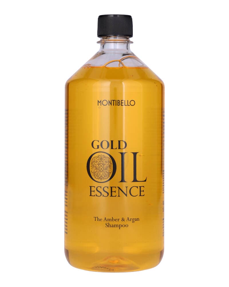 Montibello Gold Oil Essence Amber And Argan Shampoo (Incl Pumpe) 1000 ml