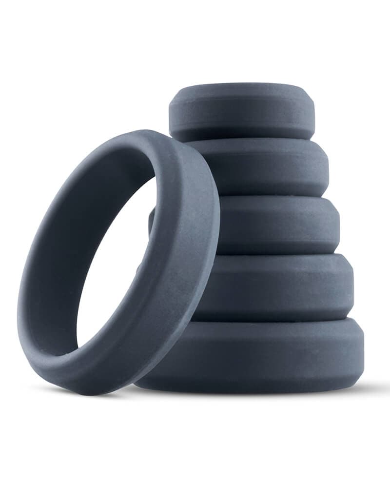 Boners Wide Cock Ring Set 6-Piece 6 stk.