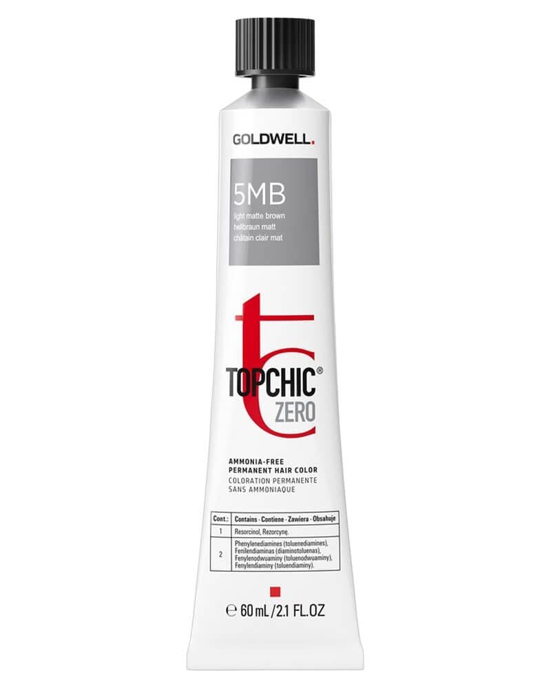 Goldwell Topchic Zero Permanent Hair Color - 5MB Light Matte Brown 60 ml