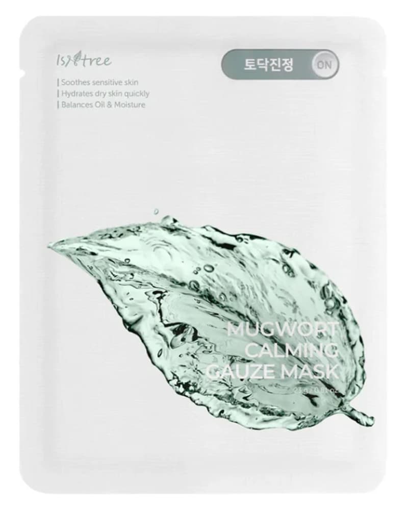 Isntree Mugwort Calming Gauze Mask 23 g 10 stk.