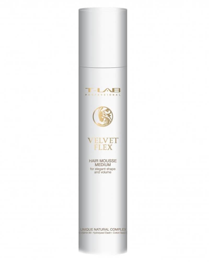 T-Lab Velvet Flex Hair Mousse Medium 100 ml