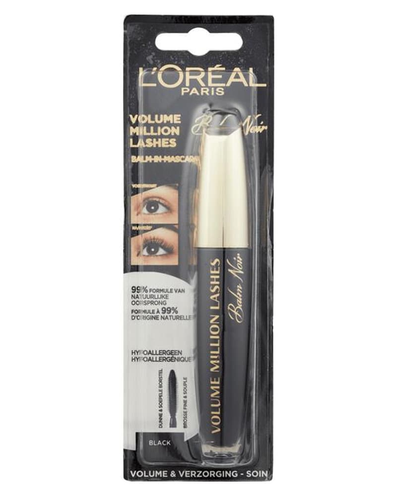 L"'oréal Paris Volume Million Lashes Balm Noir Mascara Black 8 ml